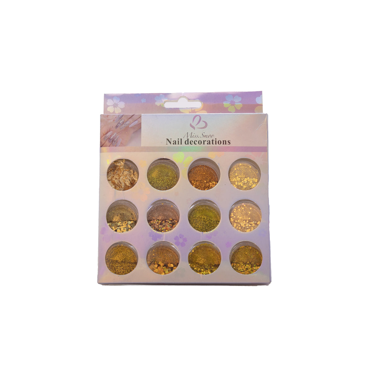 Miss Smoo 12pcs nail art decoration