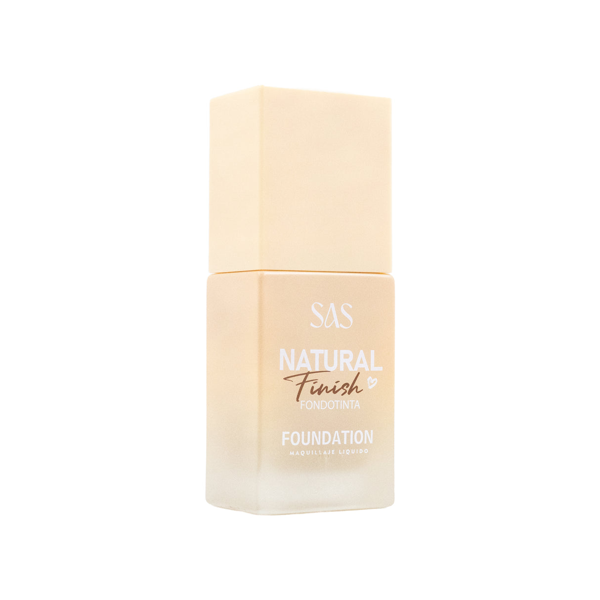 SAS natural finish foundation