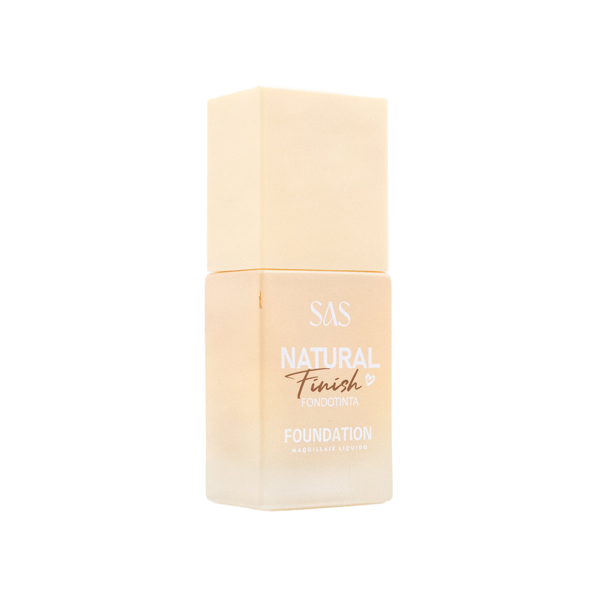 SAS natural finish foundation
