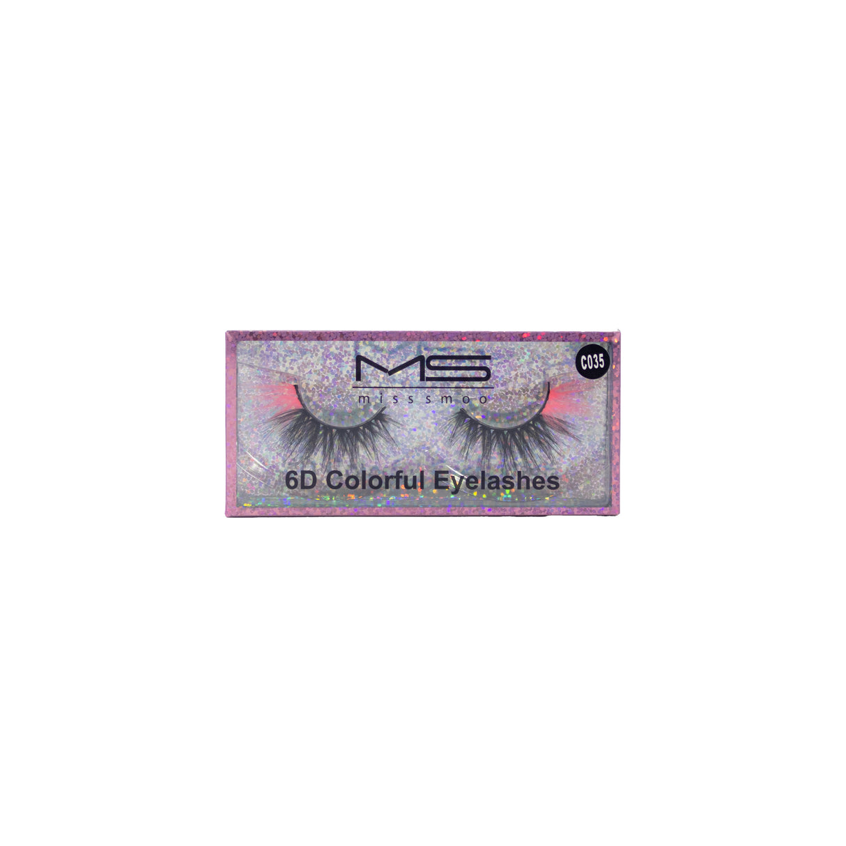Miss Smoo 6D colourful eyelashes C035