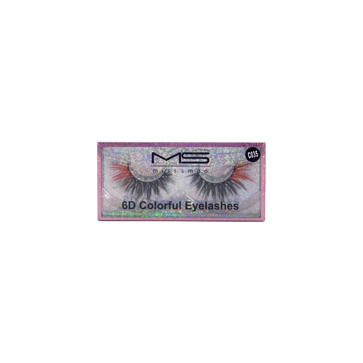 Miss Smoo 6D colourful eyelashes C035