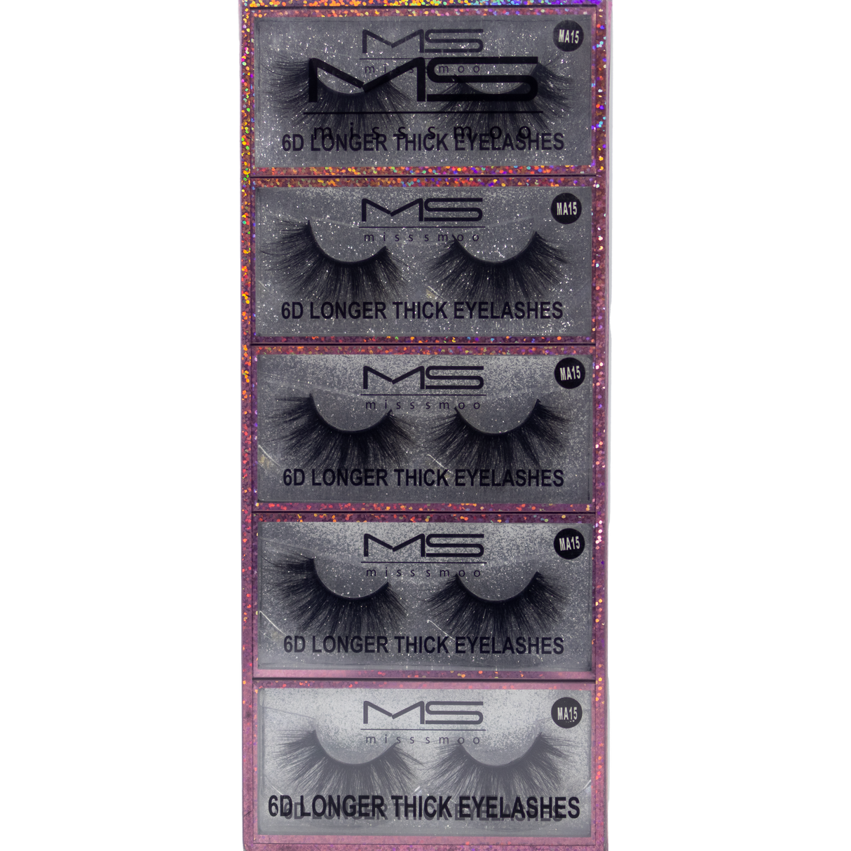 Miss Smoo 6D Longer Thick Eyelashes MA15