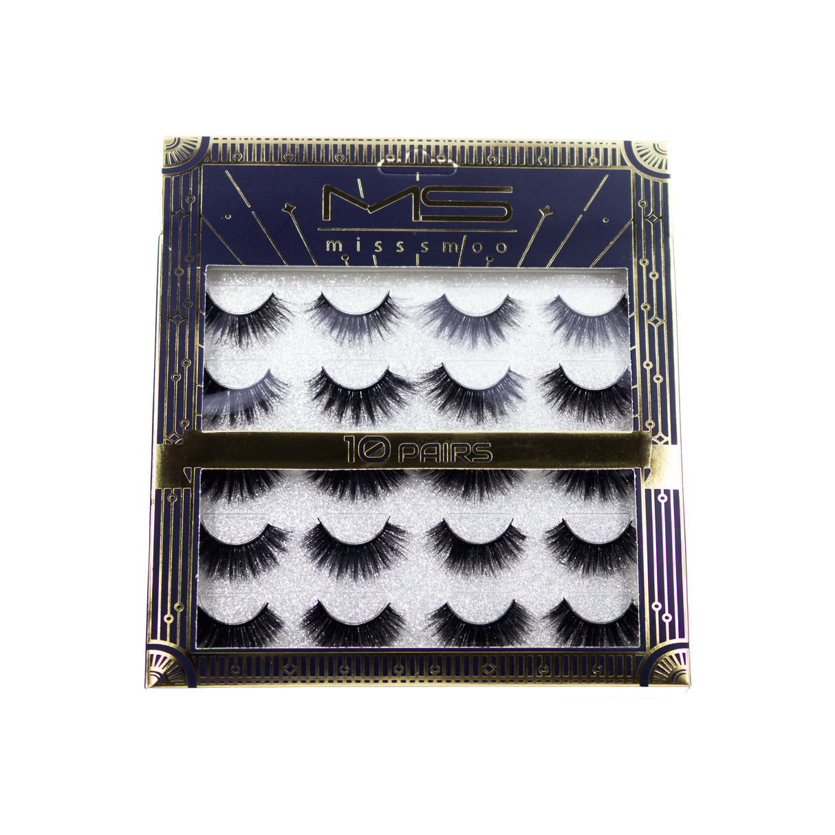 Miss Smoo 10 Pairs Stick on Lashes