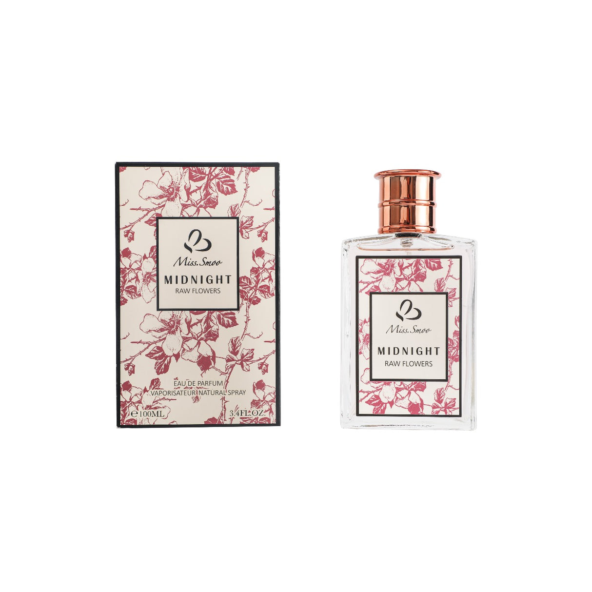 Miss Smoo Midnight Raw Flowers Eau De Parfum 100ml