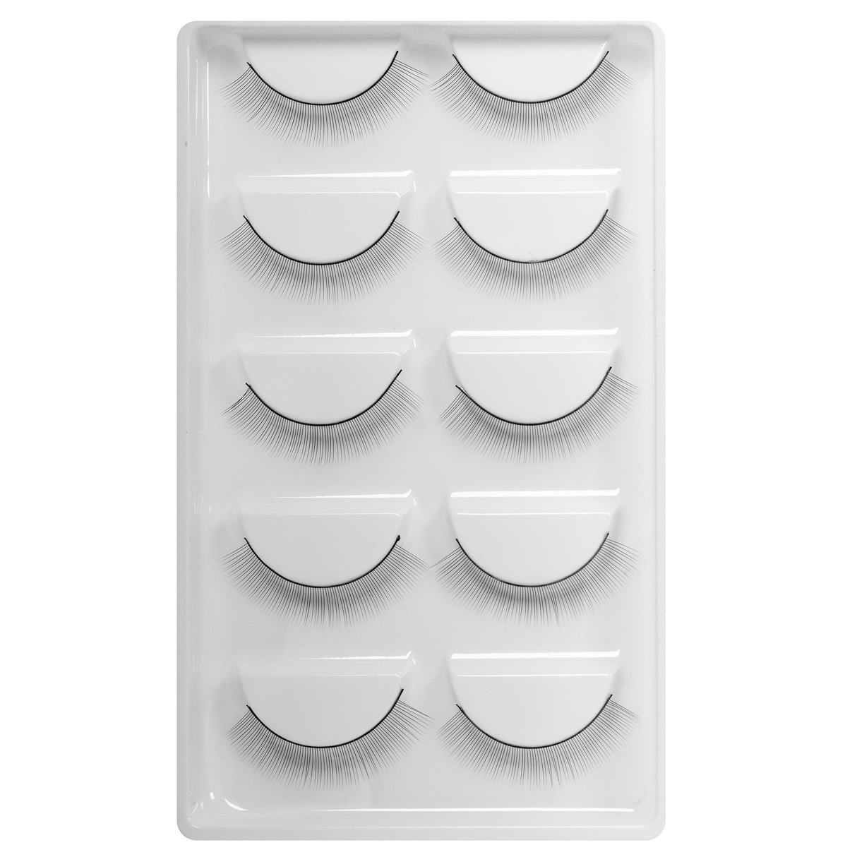 Natural Long Training Strip Lash Practice Eyelash Extension 8mm