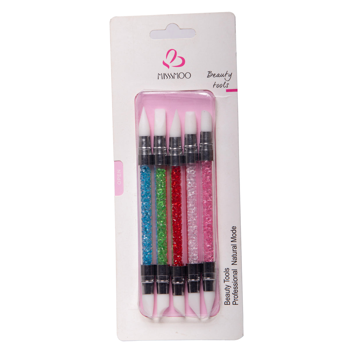 2 Way Rhinestone Crystal Nail Art Brush