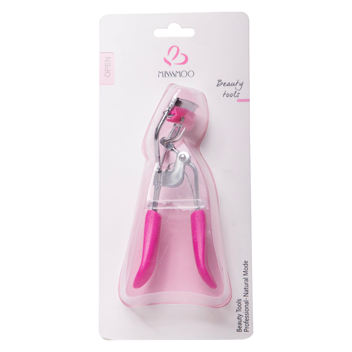 Miss Smoo Soft Touch Eyelash Curler, Lifts and Curls Lashes (Purple)