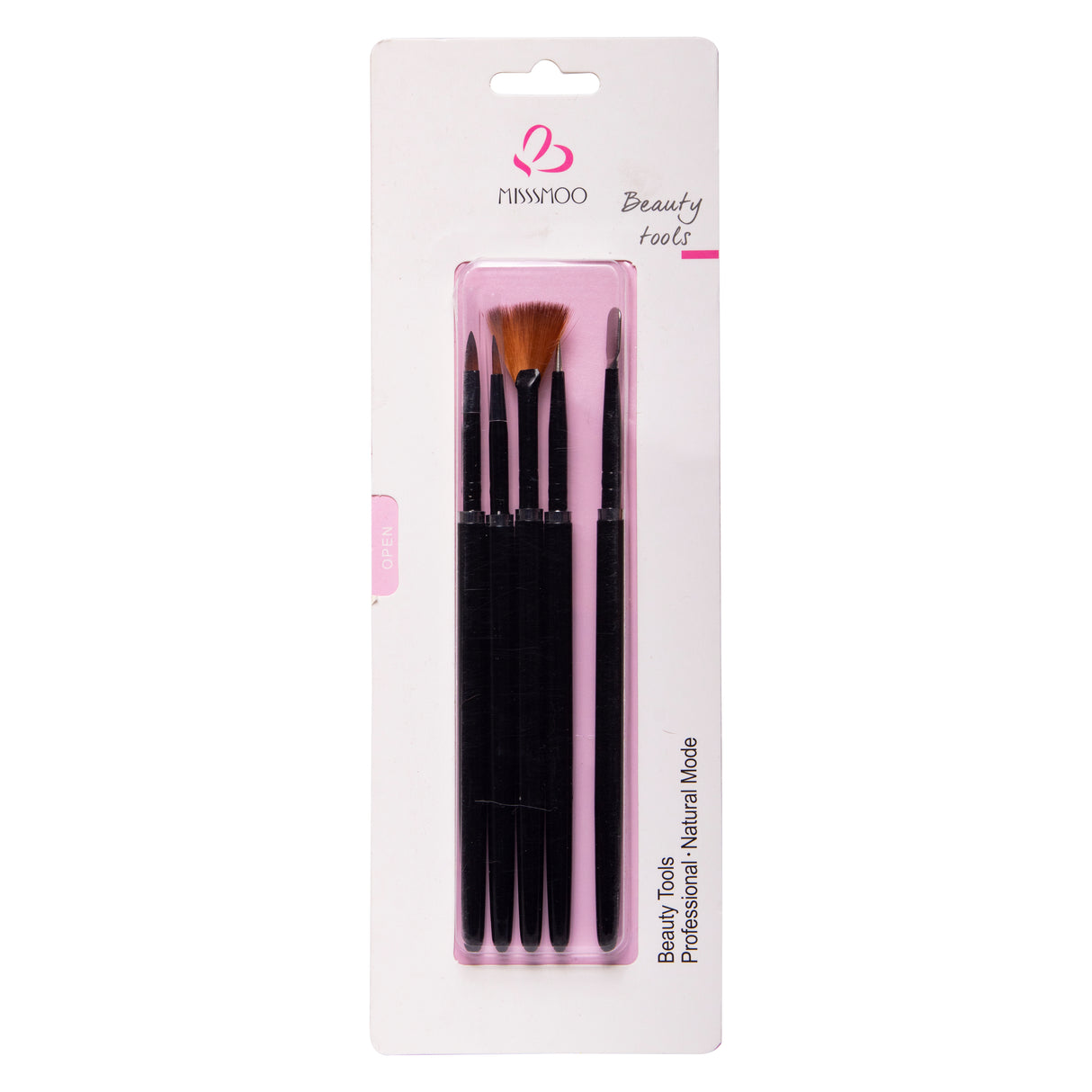 5 Pcs Miss Smoo Nail Brushes