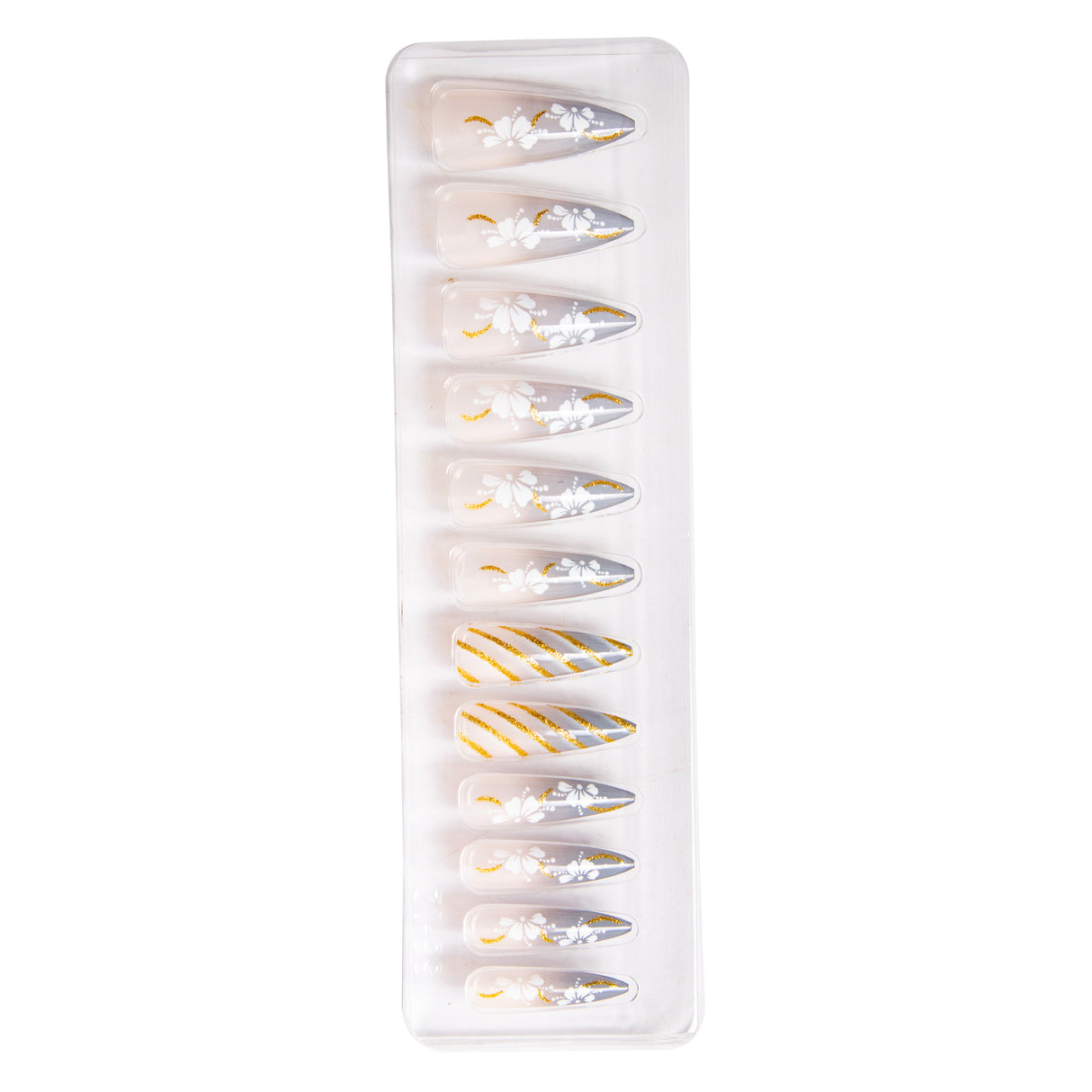 12 Pieces Miss Smoo stick on nails