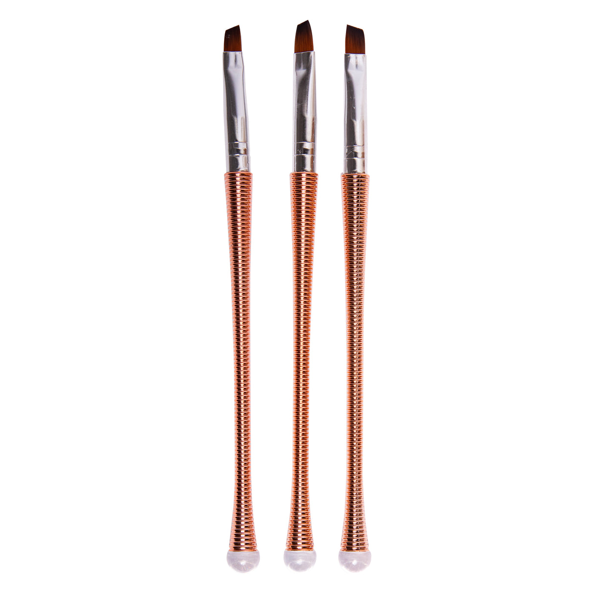 Miss Smoo nylon Brush 3pcs Nail Brush Tools Nail Art Nail Painting Pen Nail