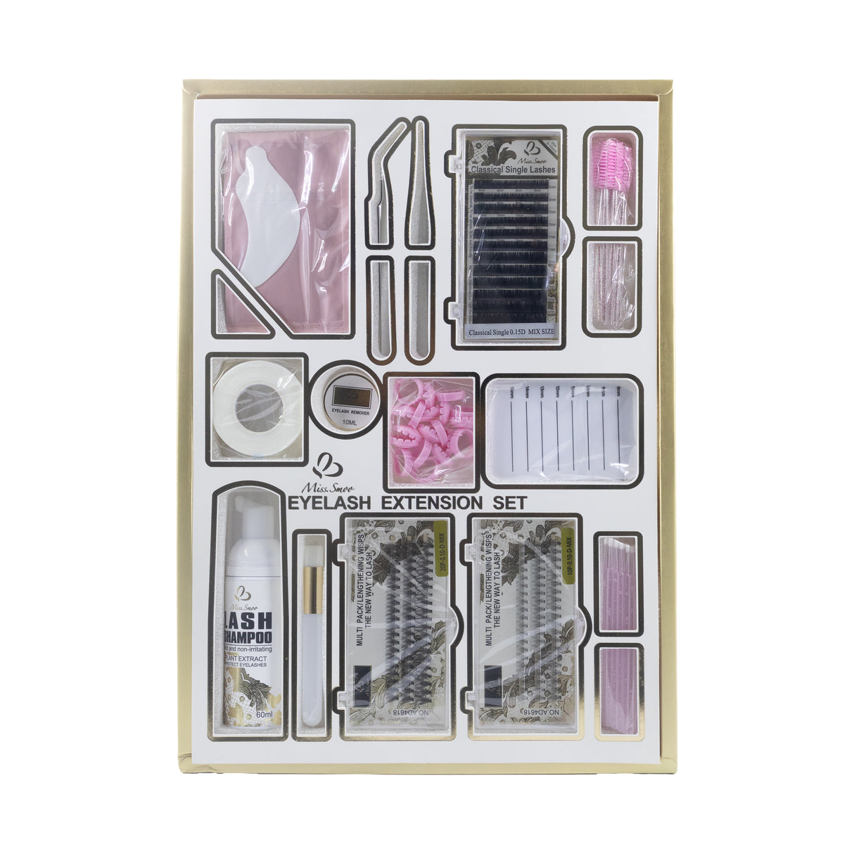 Miss Smoo eyelash extension set