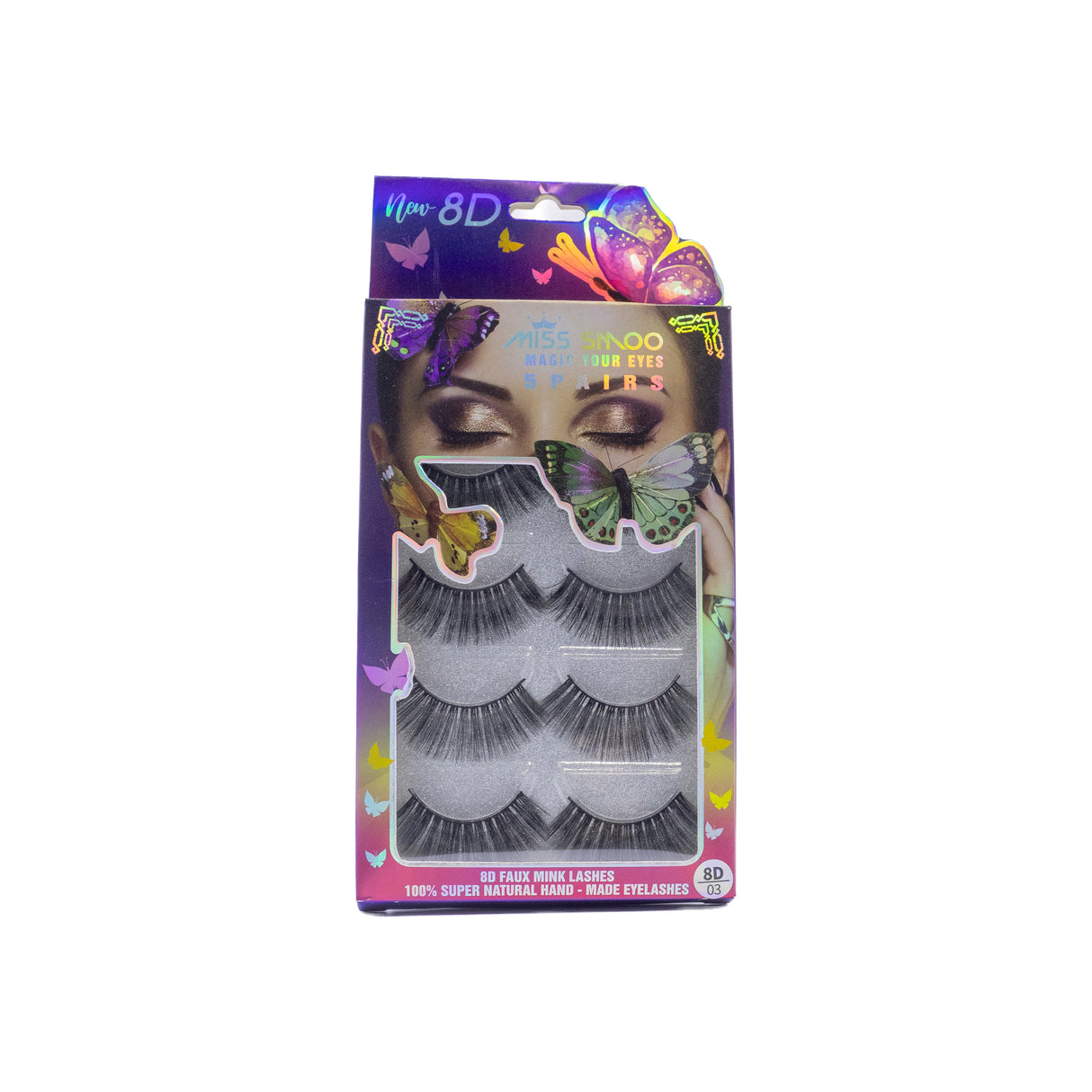 5 Pairs Miss Smoo Magic Your Eyes 8D/03