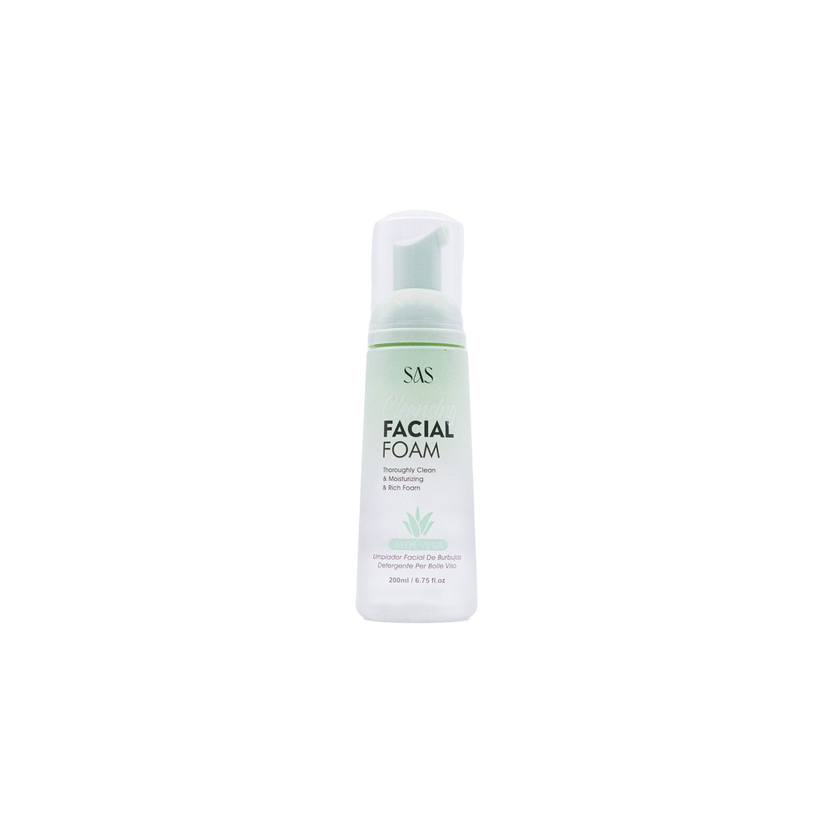 SAS cleansing facial foam