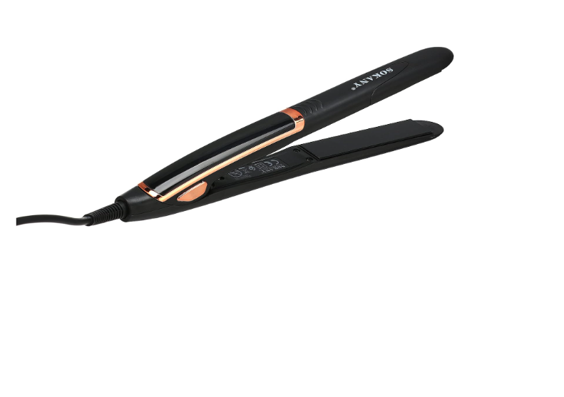 Sokany - Hair Straightener With Ceramic Coating & Rapid Heating