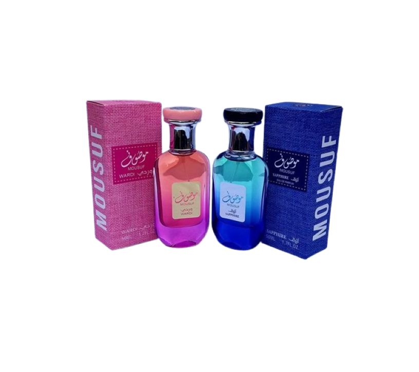 2 Pieces 50ML Mousuf Eau De Perfumes