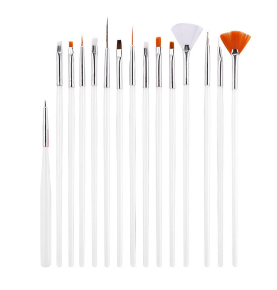 15 Piece Miss Smoo Nail Brushes
