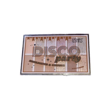 Ushas Disco Party Highlighter and Contour Powder
