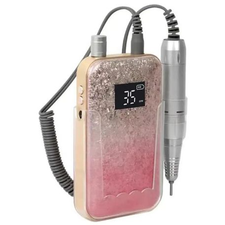 New Pink Gradient Professional Portable Nail Drill