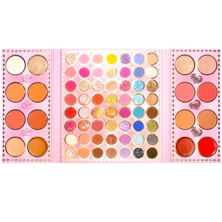72 Colours Eyeshadow Makeup Palette Shimmer Matte Highly Pigmented Blend able