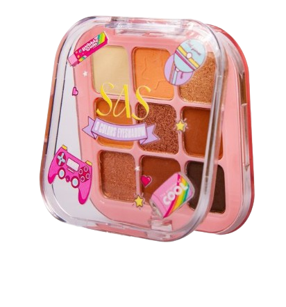 9 Radiant Warm Eyeshadow Colour Palette