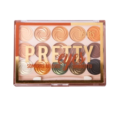 Highlighter and Tan 15 Colours Eye Palette