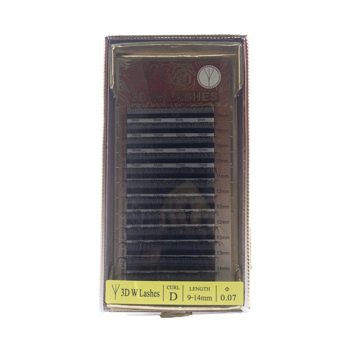 Miss Smoo 3D W lashes D curl (9-14mm) 0.07