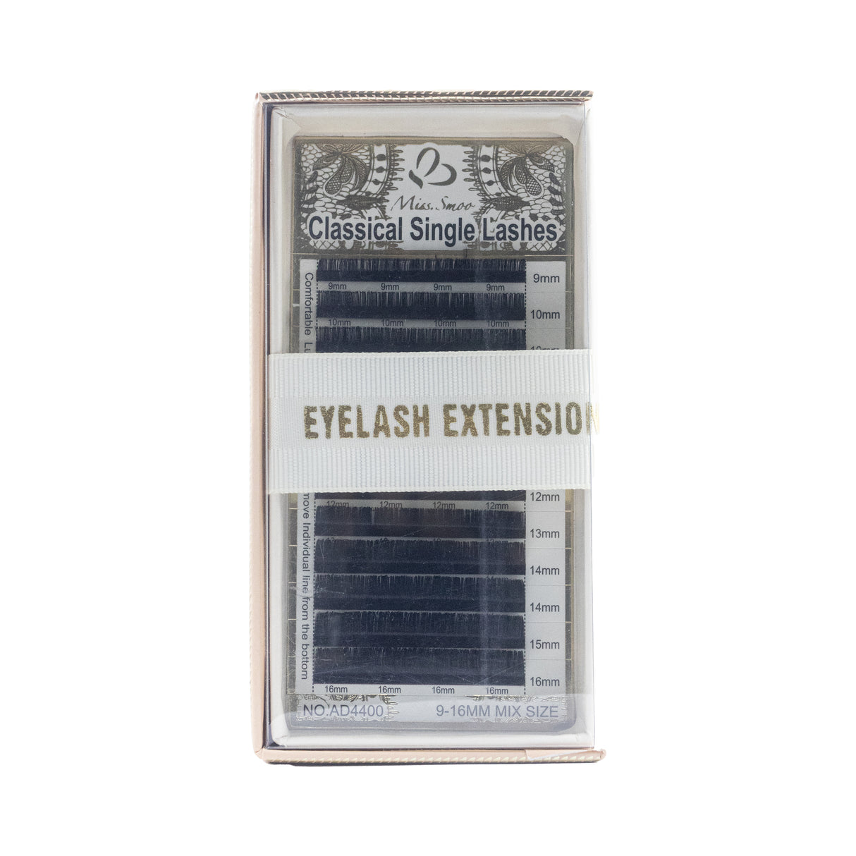 Classical single lashes 9-16mm mix size