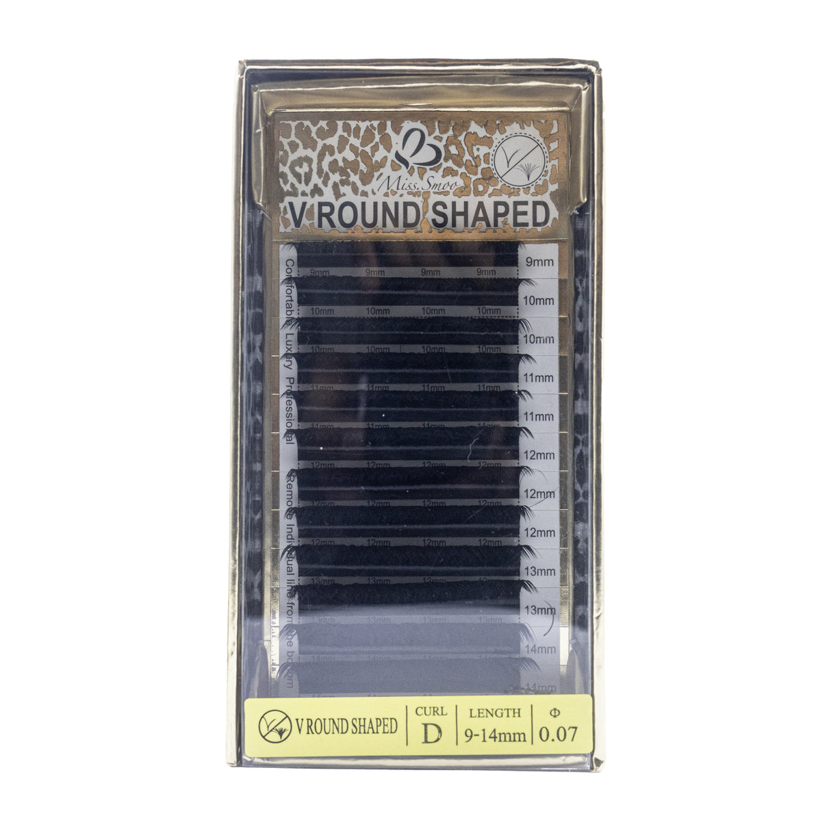 Miss Smoo V round shaped D curl (9-14mm) 0.07