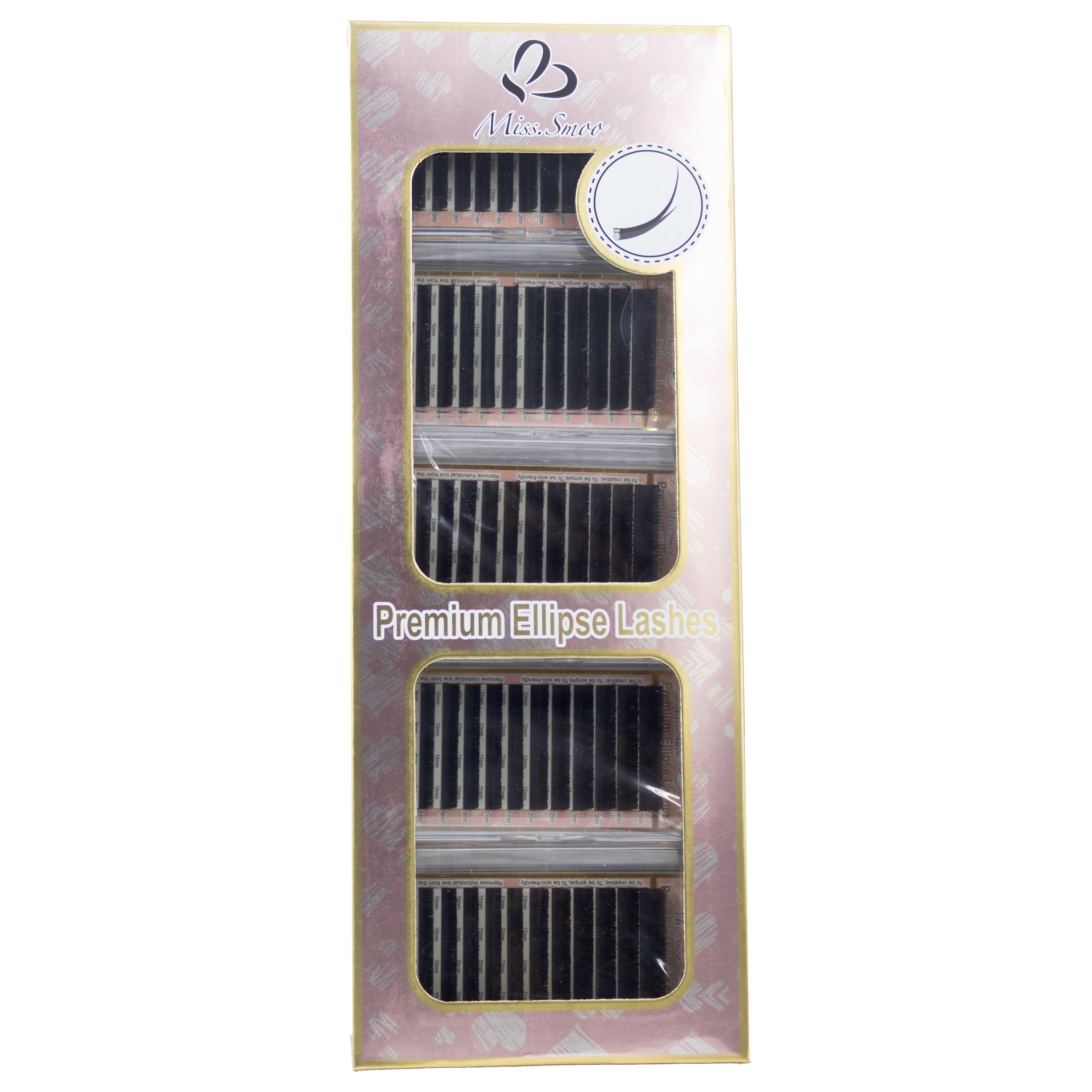 Miss Smoo Flat 0.20D MIX SGS 9-15MM MIX Individual lashes