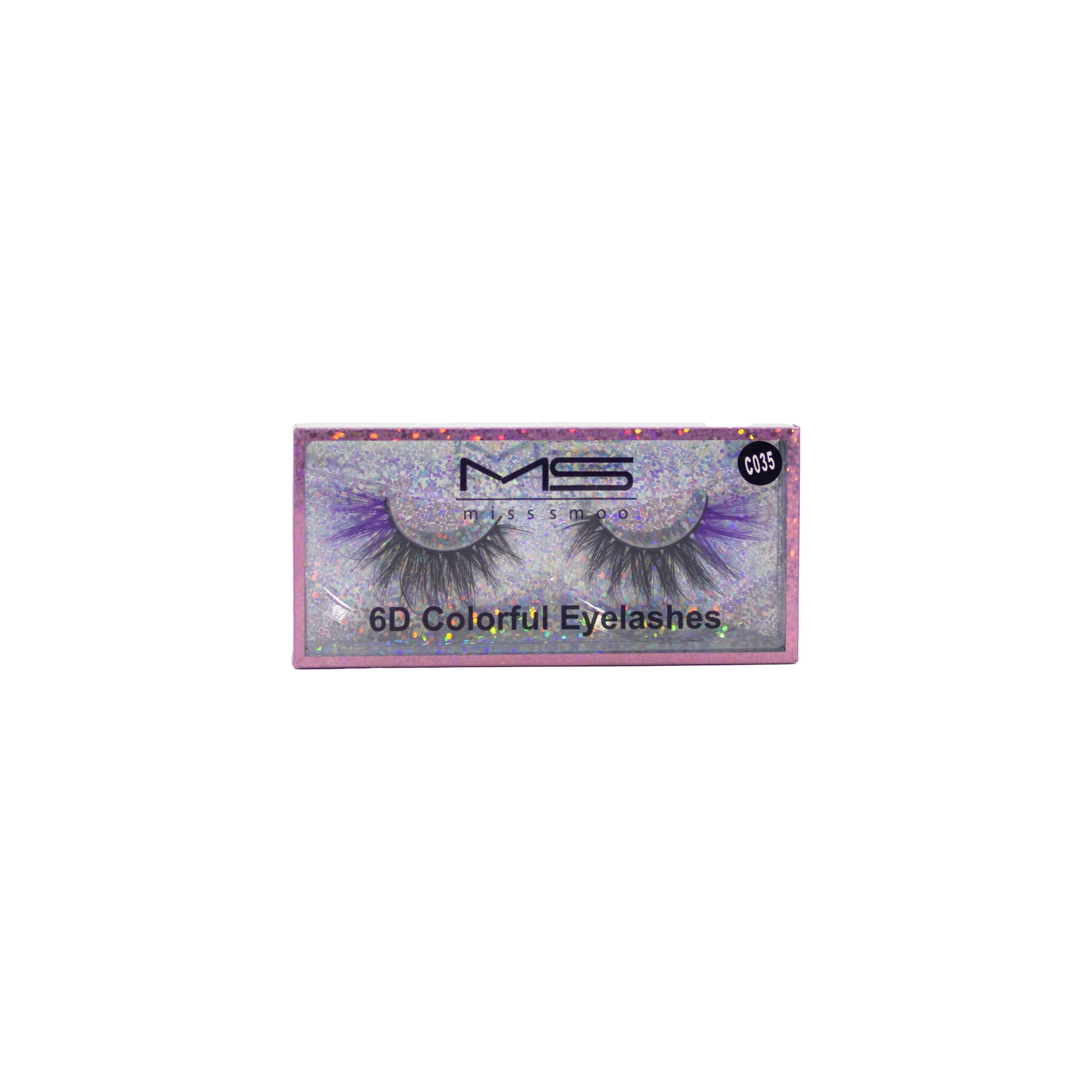 Miss Smoo 6D colourful eyelashes C035