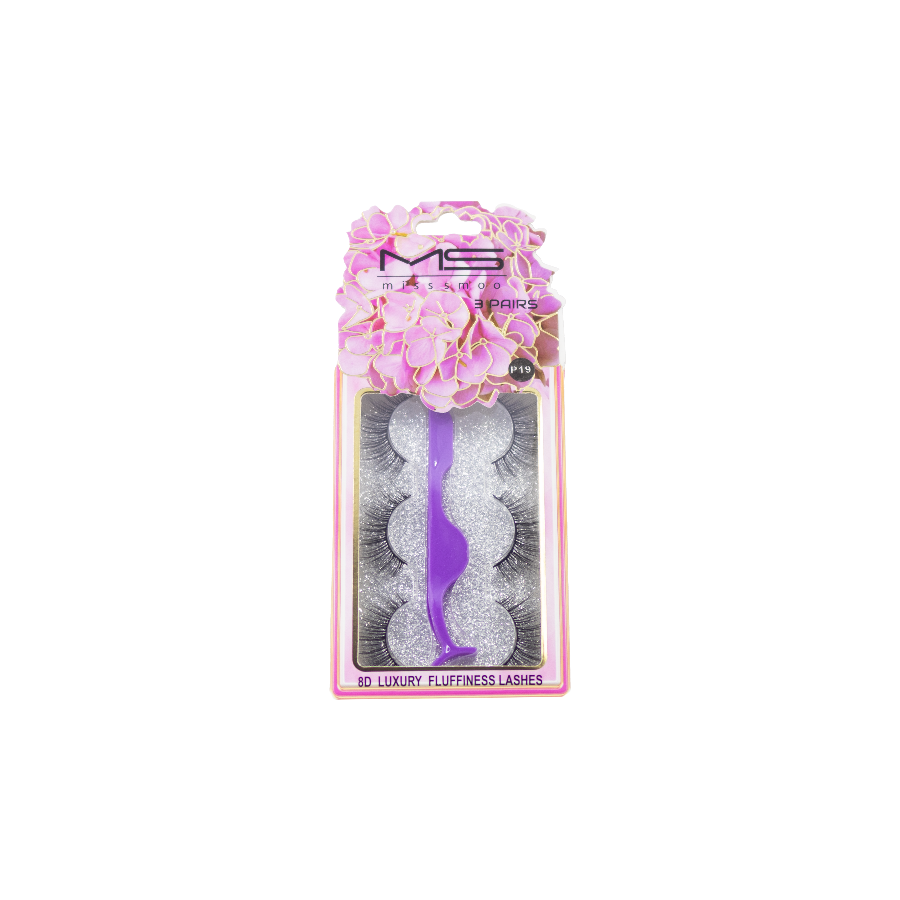 Miss Smoo 3Pairs 8D Luxury Fluffiness Lashes
