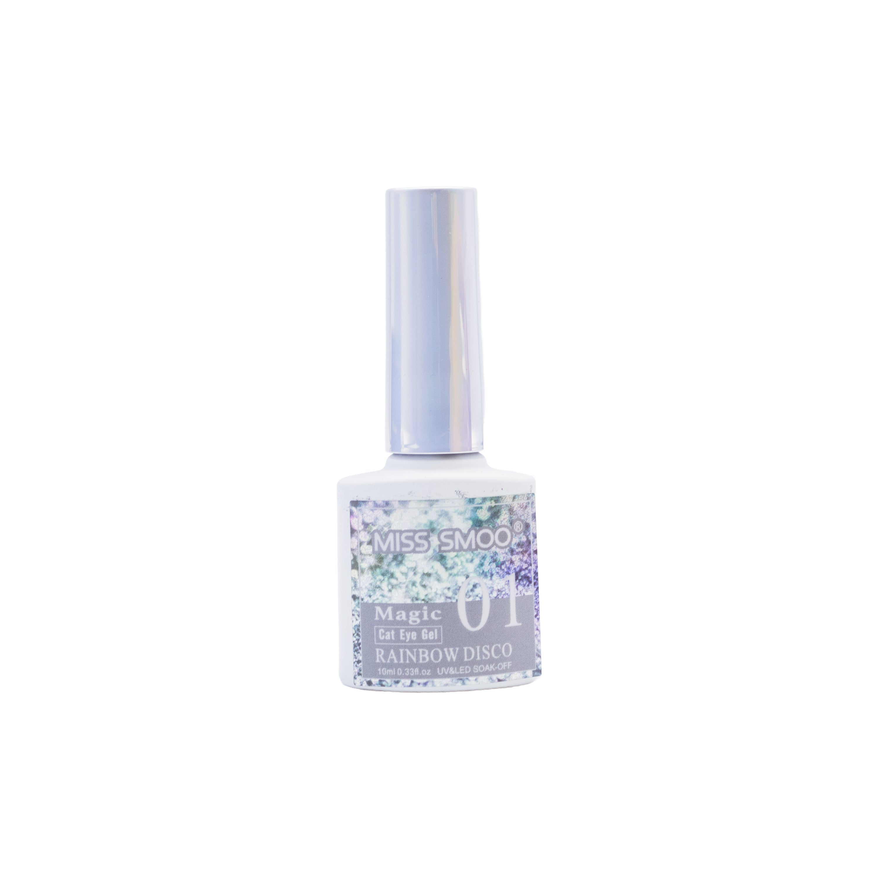 Miss Smoo Magic Rainbow Disco Gel Polish