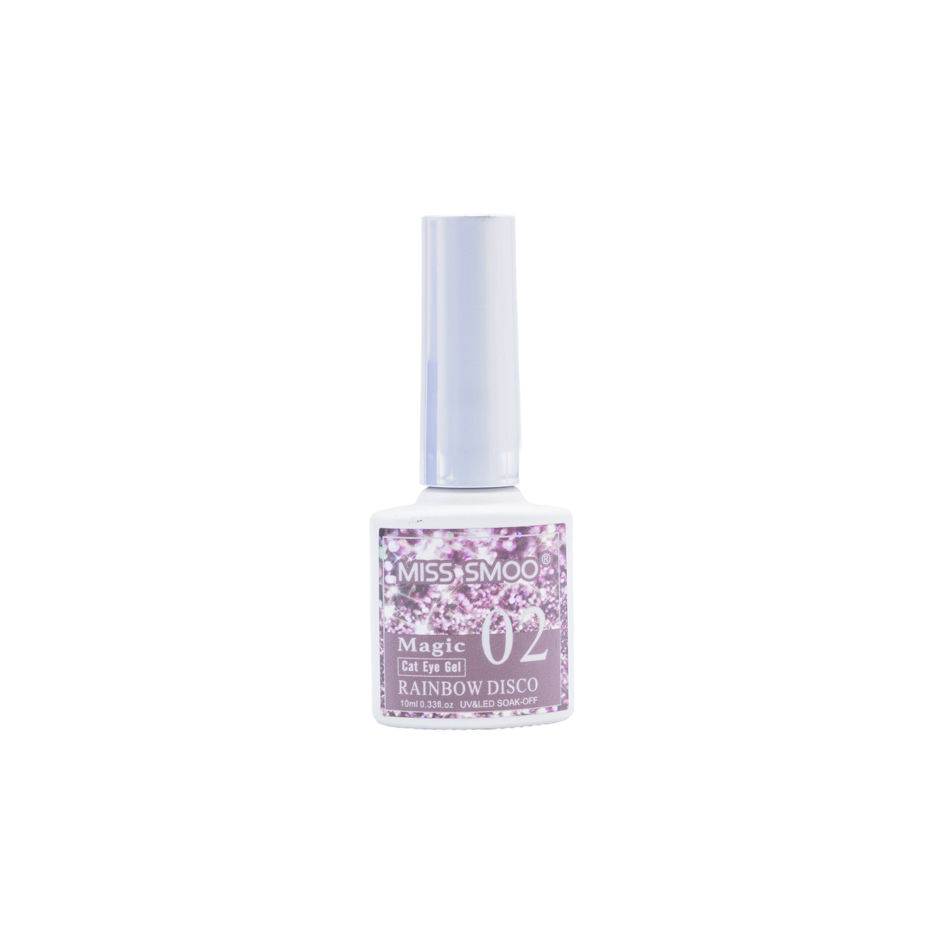 Miss Smoo Magic Rainbow Disco Gel Polish