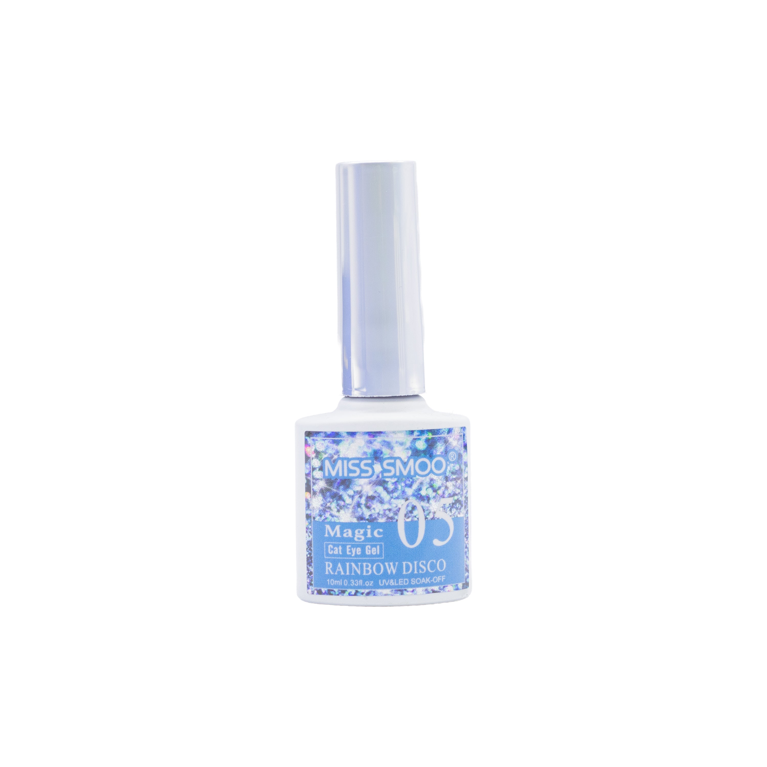 Miss Smoo Magic Rainbow Disco Gel Polish