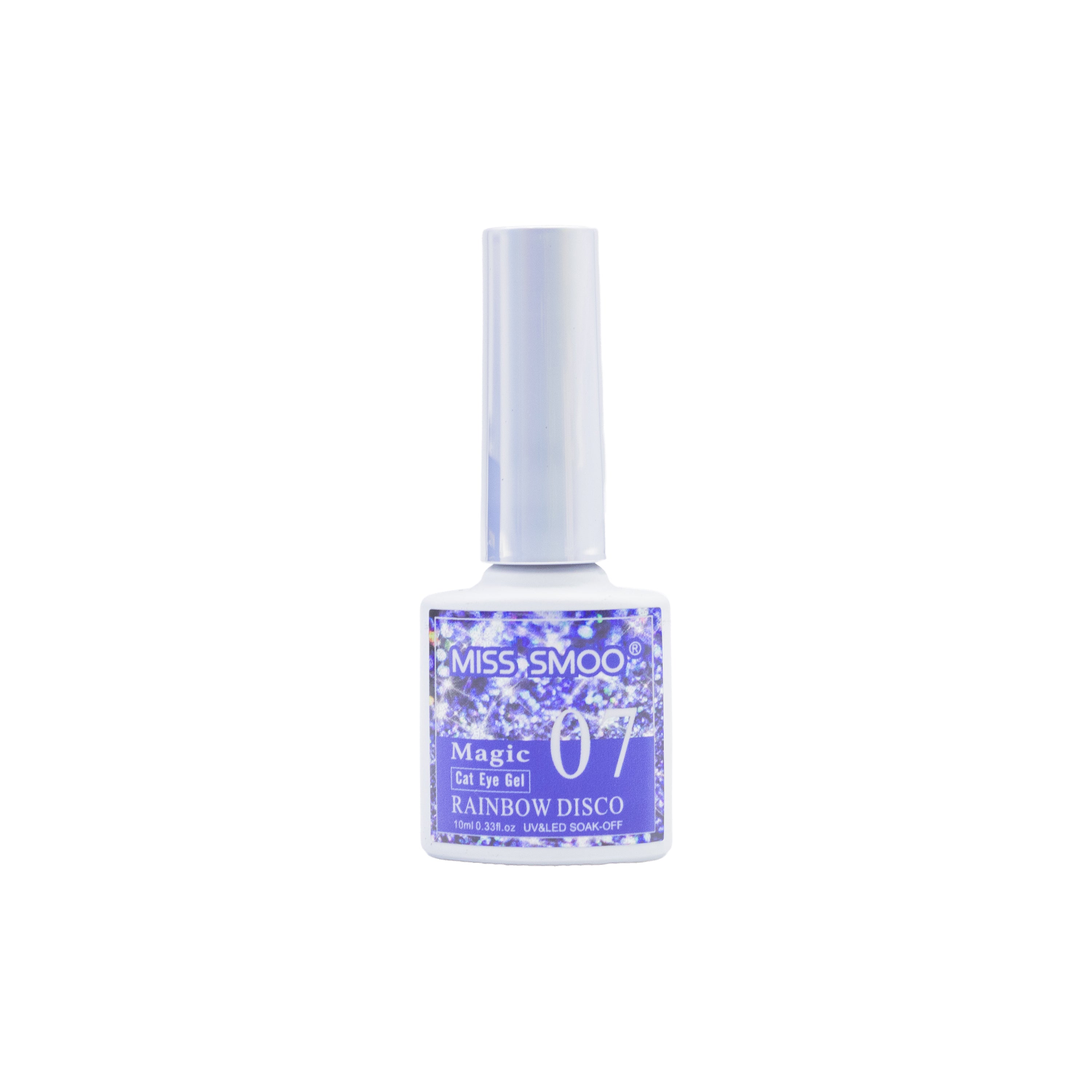 Miss Smoo Magic Rainbow Disco Gel Polish
