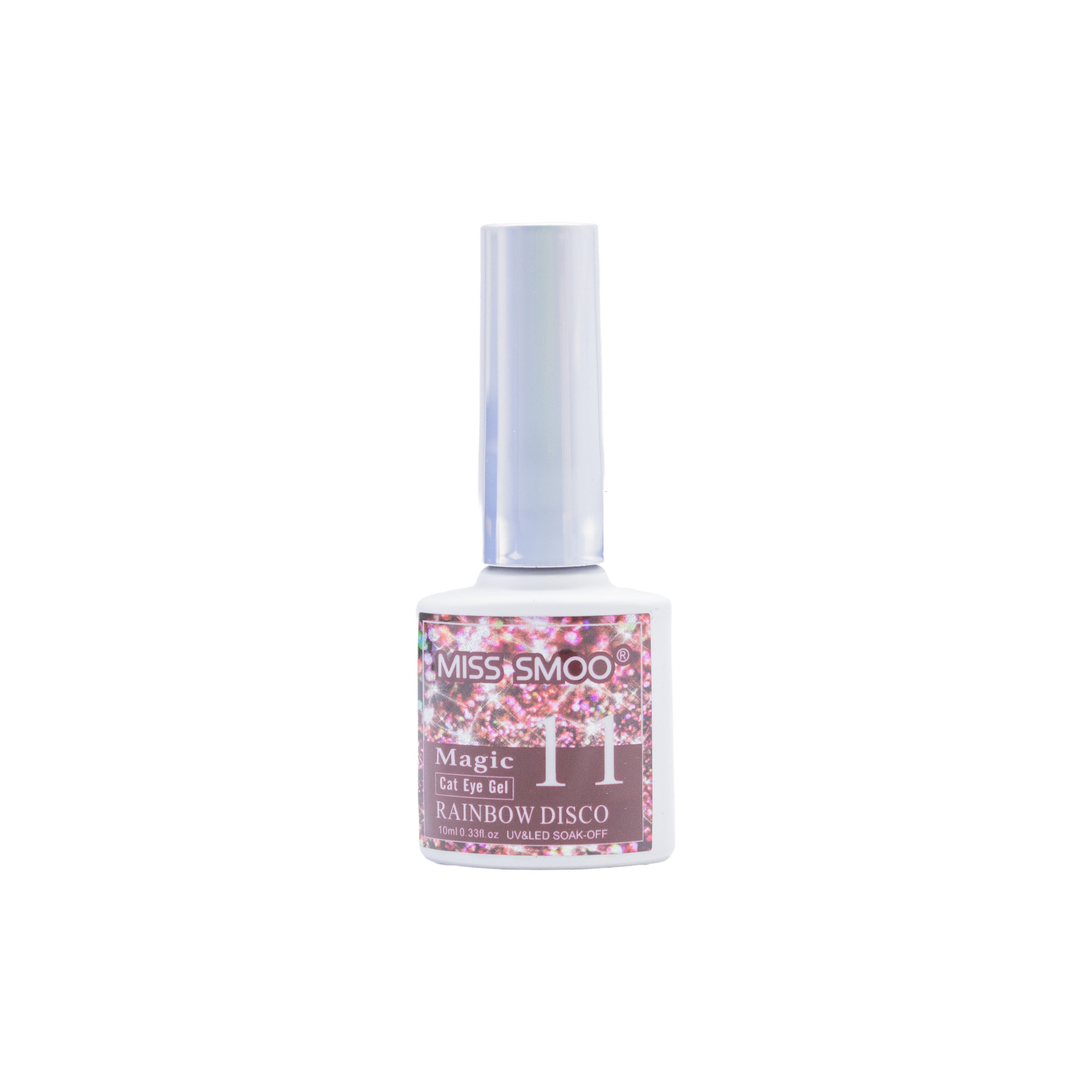 Miss Smoo Magic Rainbow Disco Gel Polish