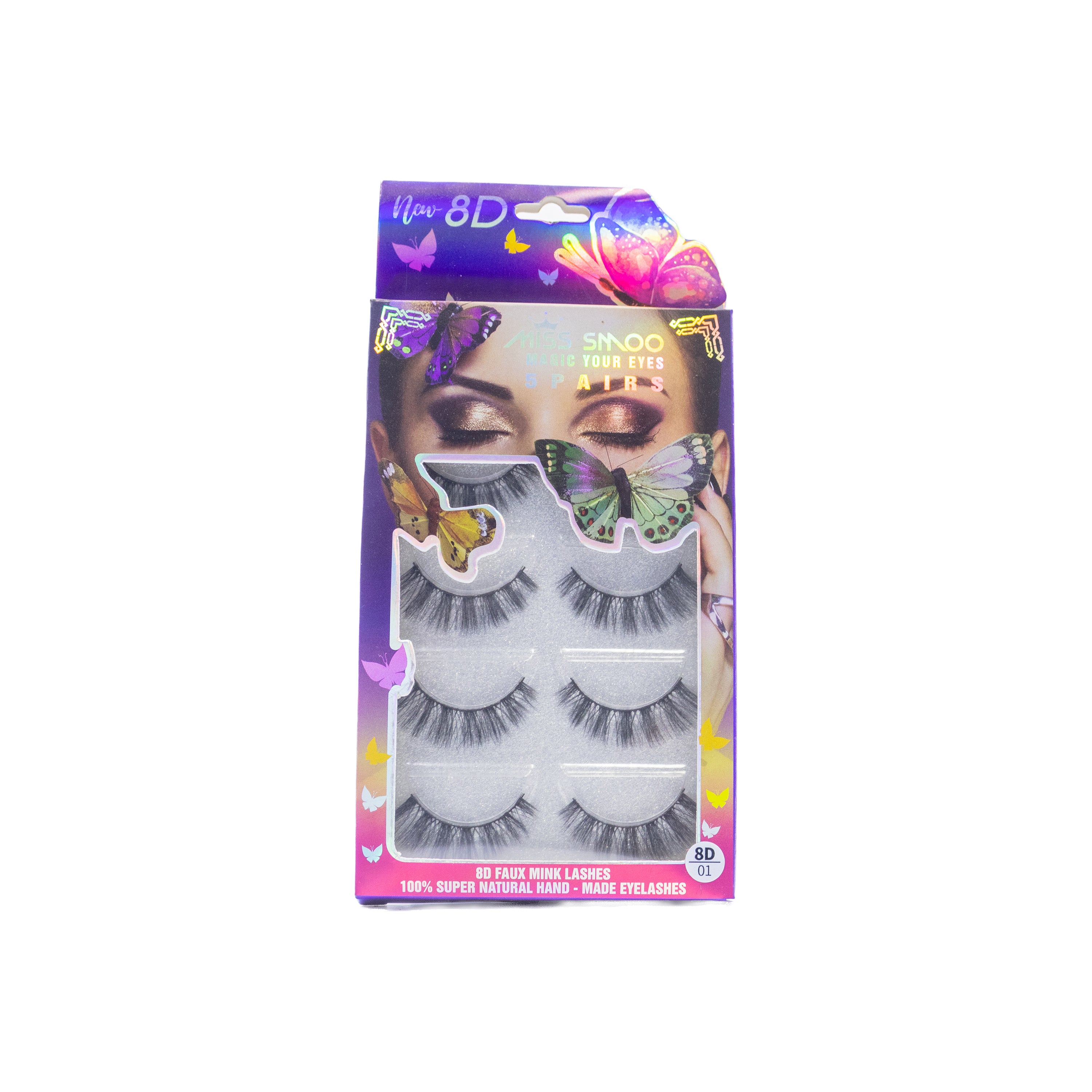 5 Pairs Miss Smoo Magic Your Eyes 8D/01
