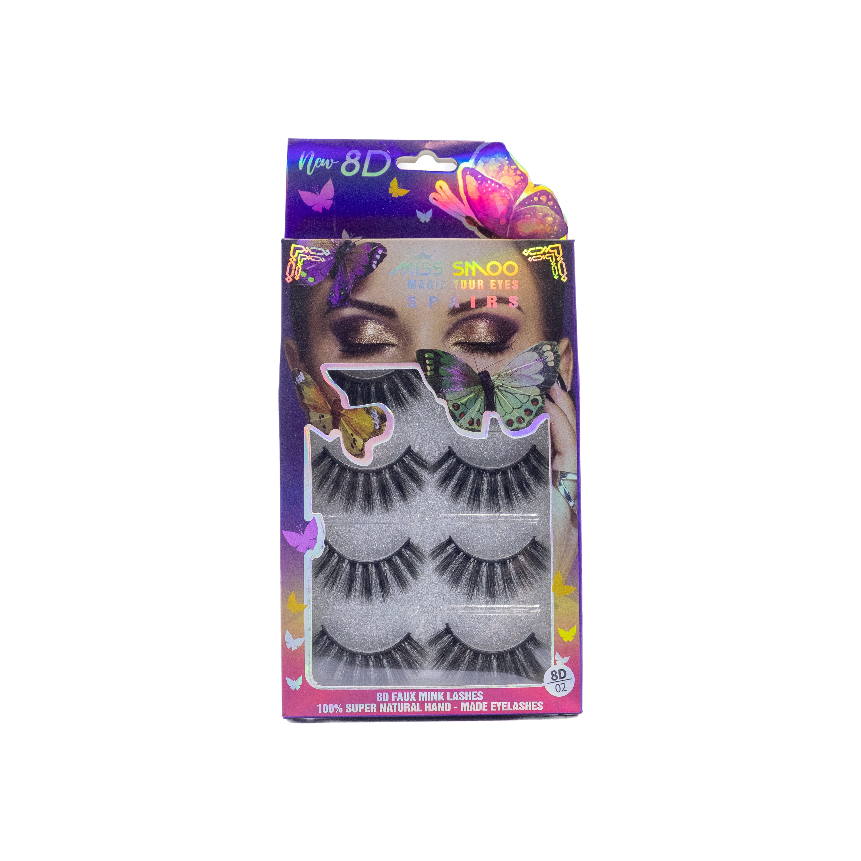 5 Pairs Miss Smoo Magic Your Eyes 8D/02