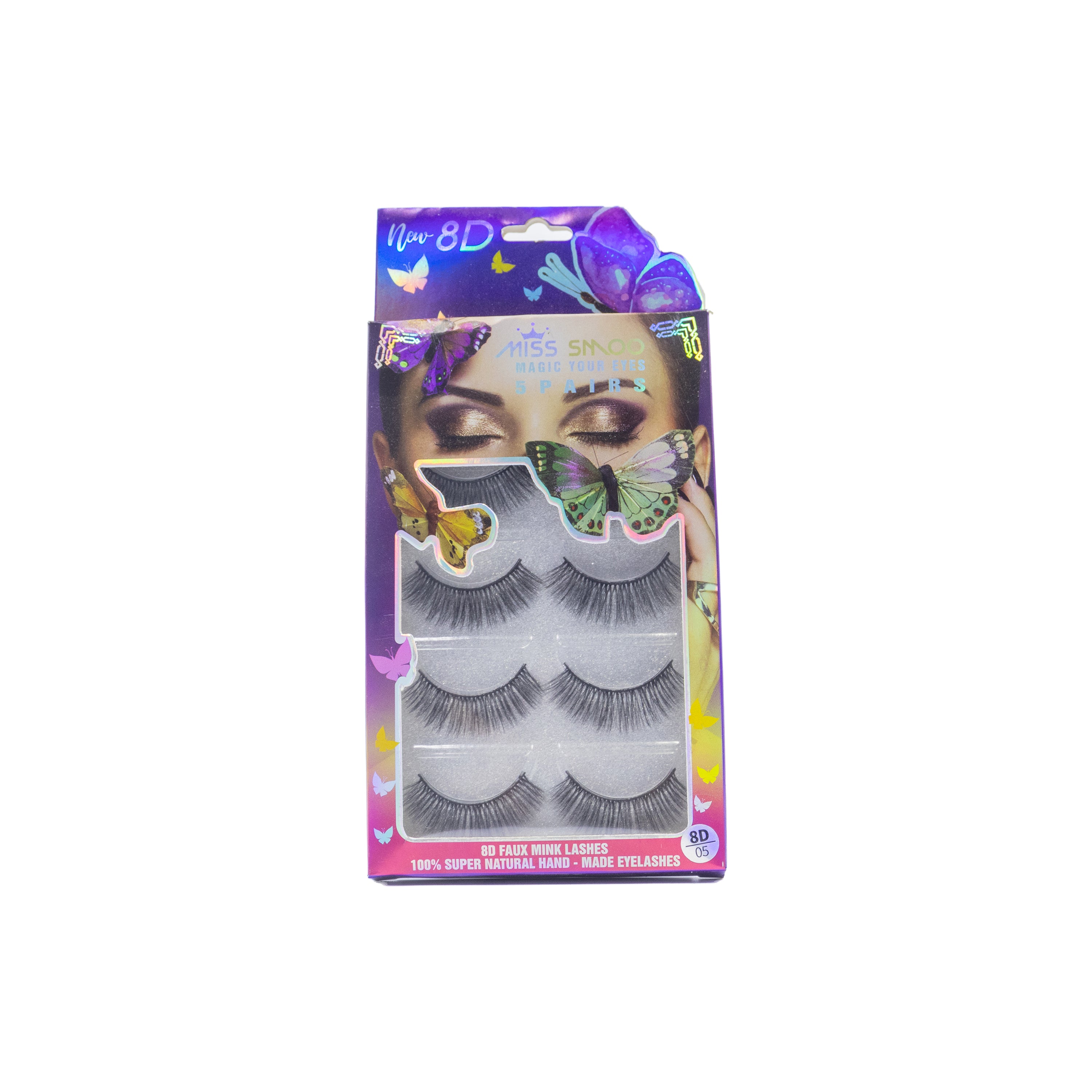 5 Pairs Miss Smoo Magic Your Eyes 8D/05
