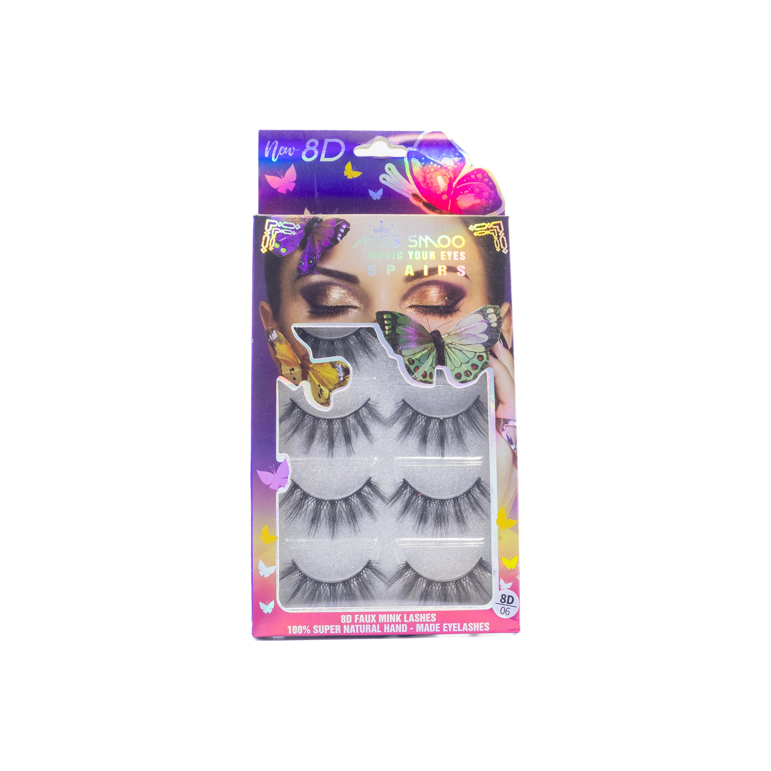 5 Pairs Miss Smoo Magic Your Eyes 8D/06