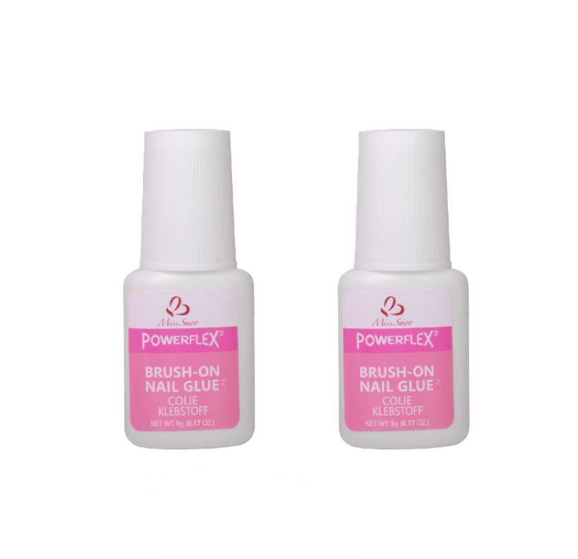 5g Powerflex Brush on nail glue - 2 Pieces