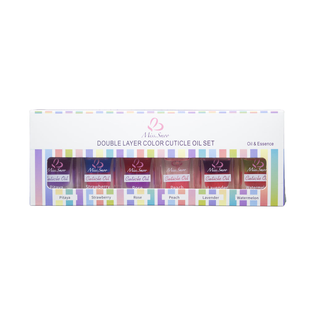 Miss Smoo double layer colour cuticle oil set