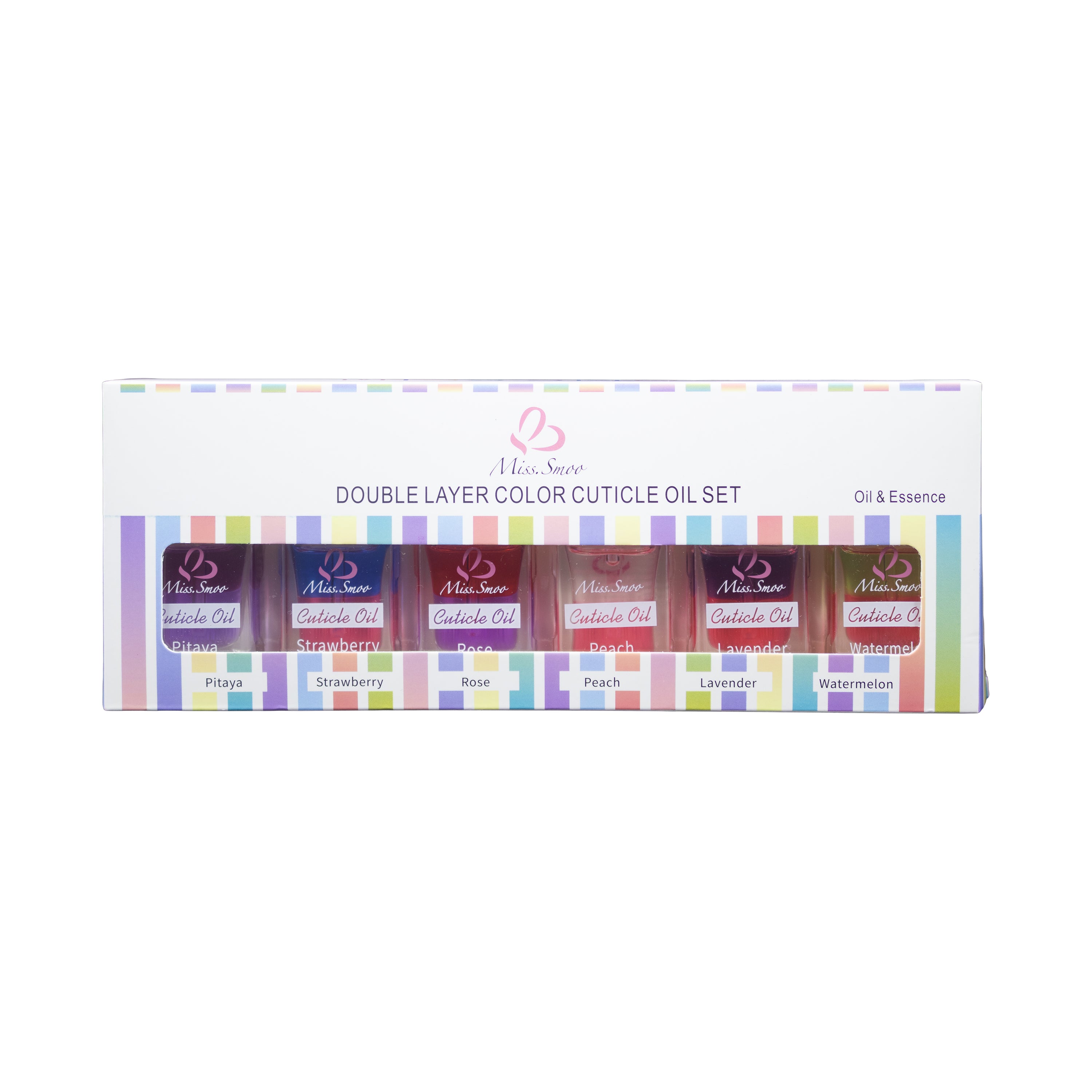 Miss Smoo double layer colour cuticle oil set