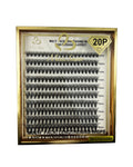 20P-0.10D 9-15 mix multi pack lengthening wisps lash extensions effect